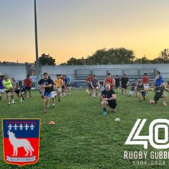 Rugby Gubbio: dal 15 luglio tutti in campo! Via ai test fisici e preparazione atletica. Pubblicati i gironi della Serie B