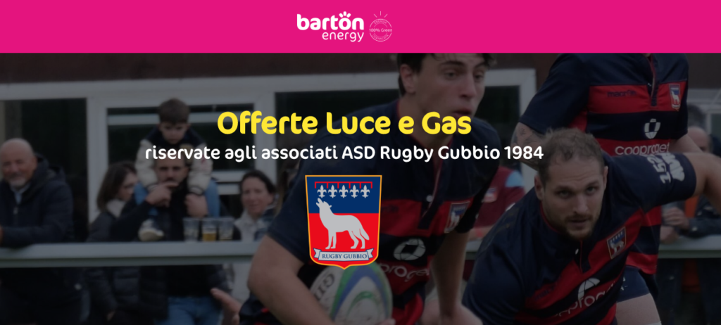 Con la tua Energia (Rinnovabile!) sostieni il Rugby Gubbio!